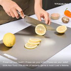 Titanium Wares™  100% Pure Titanium Cutting Board