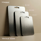 Titanium Wares™  100% Pure Titanium Cutting Board