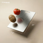 Titanium Wares™  100% Pure Titanium Cutting Board