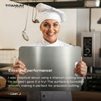 Titanium Wares™  100% Pure Titanium Cutting Board